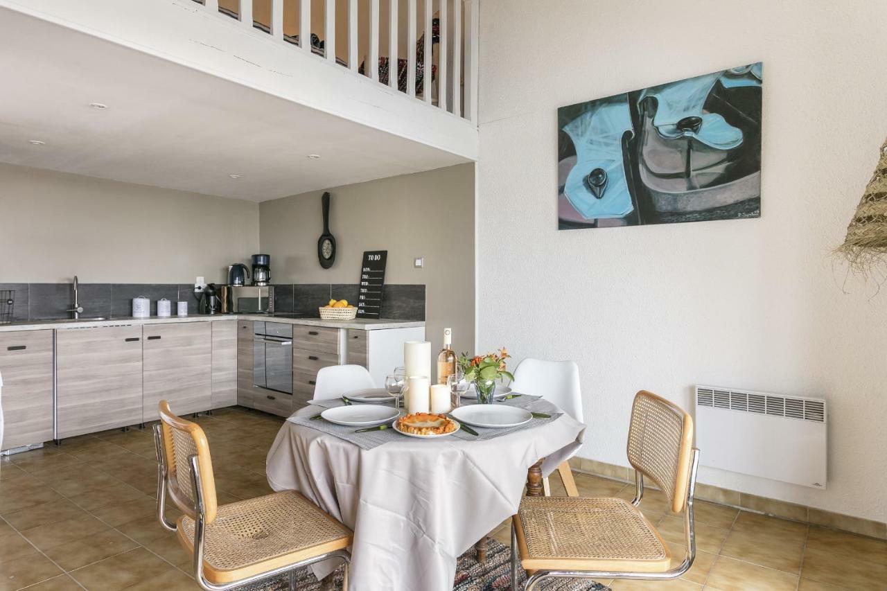 T3 Avec Terrasse Avec Vue Exceptionnelle Sur Les Quais De Sete Appartement Buitenkant foto